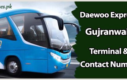Daewoo Express Gujranwala Terminal & Contact Number