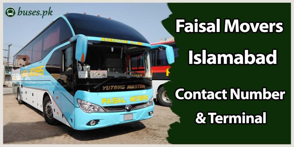 Faisal Movers Islamabad Terminal & Contact Number