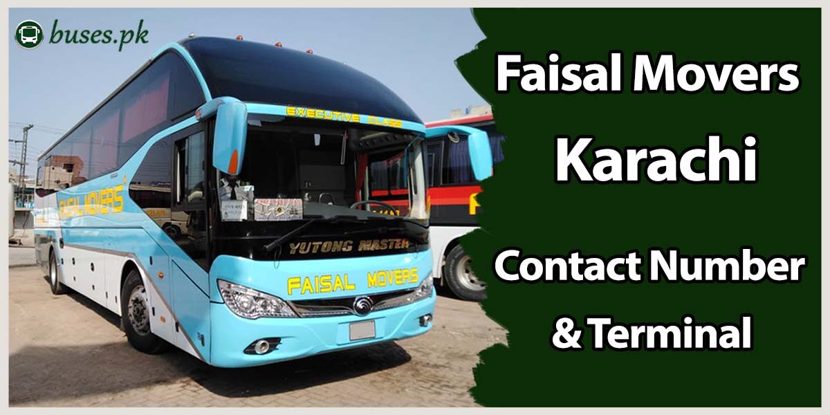 Faisal Movers Karachi Terminal & Contact Number