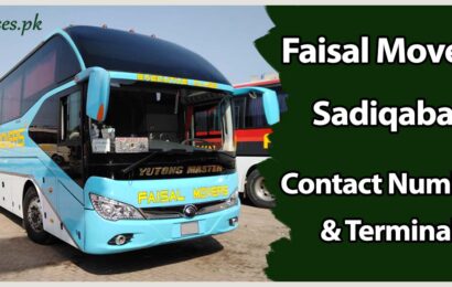 Faisal Movers Sadiqabad Terminal & Contact Number