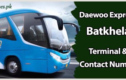 Daewoo Express Batkhela Terminal & Contact Number
