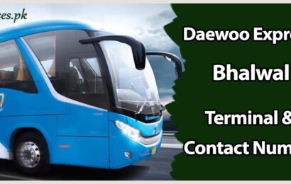 Daewoo Express Bhalwal Terminal & Contact Number