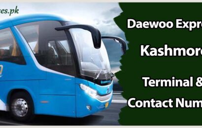 Daewoo Express Kashmore Terminal & Contact Number