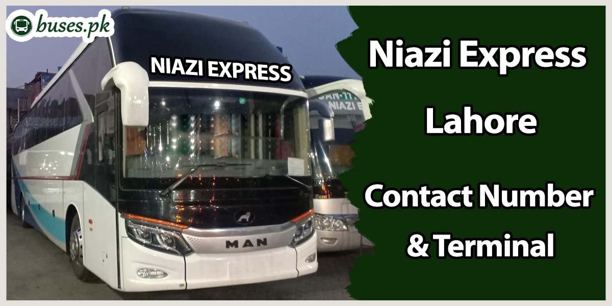 Niazi Express Lahore Terminal & Contact Number
