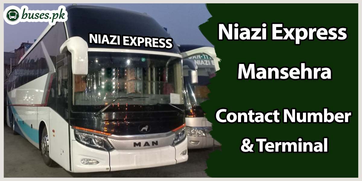 Niazi Express Mansehra Terminal & Contact Number