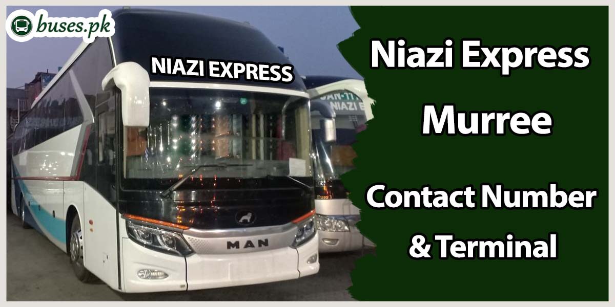 Niazi Express Murree Terminal & Contact Number