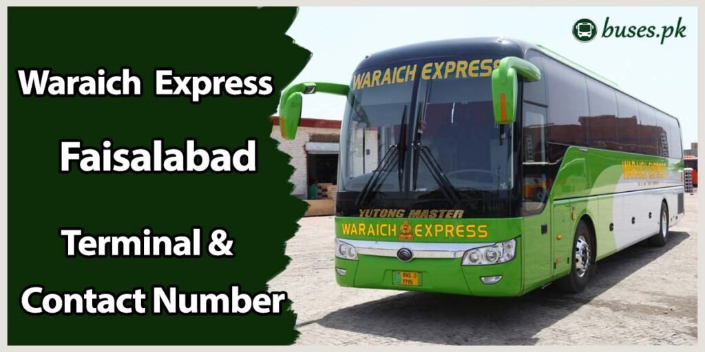 Waraich Express Faisalabad Terminal & Contact Number