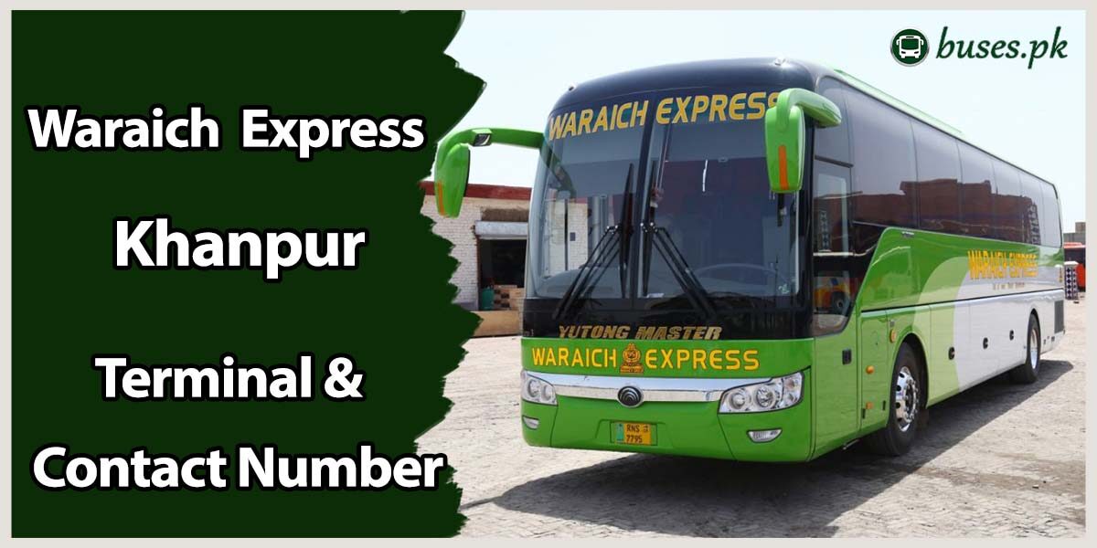 Waraich Express Khanpur Terminal & Contact Number